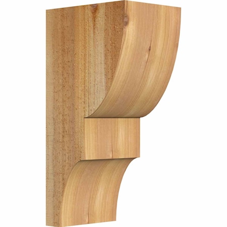 Ekena Millwork Ridgewood Rough Sawn Corbel, Western Red Cedar, 6"W x 8"D x 16"H COR06X08X16RID00RWR